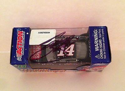 2011 Tony Stewart Signed OFFICE DEPOT HOLIDAY 1/64 Diecast Action Lionel Car #2 - Autographed Diecast Cars