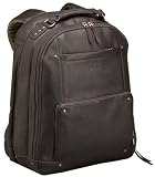 SOLO Vintage 16 Leather Laptop Backpack thumbnail