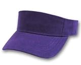 Blank Purple Adjustable Visor