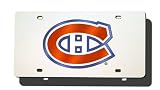 Rico Montreal Canadiens Laser Cut Chrome License Plate