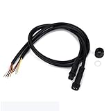 【ノーブランド品】防水 公母 ケーブル 50cm 4芯 LED ケーブル