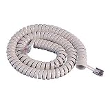 ATT 12ft. Handset Cord, Ivory