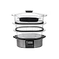 Toastess 3-Tier Stainless Programmable Food Steamer/ Rice Cooker