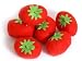 Toys : Set of 2 Tomatoes Soft Felt Play Food Pretend Toy