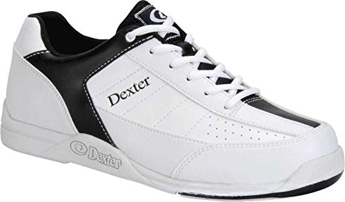 Dexter Men's Ricky III Bowling Shoes, White/Black, 12
