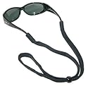 Black Nylon Eyewear Sunglasses Holder Retainer Sun Glasses