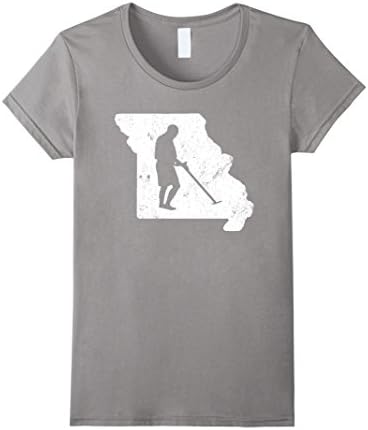 Women's Missouri Metal Detector For Kids Shirt Jr Metal Detector Tee Large Slate