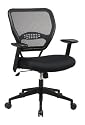 Air Grid Deluxe Task Chair With Black Fabric Seat