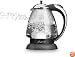 Capresso 259.03 H2O Plus Glass Water Kettle, Polished Chrome