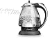Capresso 259.03 H2O Plus Glass Water Kettle, Polished Chrome