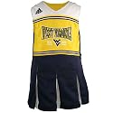 adidas West Virginia Mountaineers Navy Blue Juvenile Two-Piece Cheerleader Dress