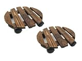 Outdoor Living : Plant Pot Movers Set of 2