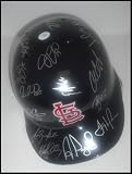 Autographed/Hand Signed Batting Helmet: 2011 St. Louis Cardinals Autographed/Hand Signed Batting Hel