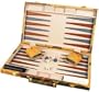 18" Leatherette Backgammon set with Beautiful Old World Map Design