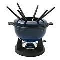 Swissmar 10-pc. Lucerne Meat Fondue Set - Dark Blue