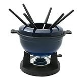 Swissmar 10-pc. Lucerne Meat Fondue Set - Dark Blue