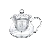 Tea Beyond Fairy Glass Teapot w/infuser No Dripping 20-ounce (hot or iced tea, or used as a pitcher) perfectly for ONE