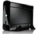 Electronics : Envizage Black External 250GB Hard Drive With USB2.0 & E-SATA II Aluminium Casing