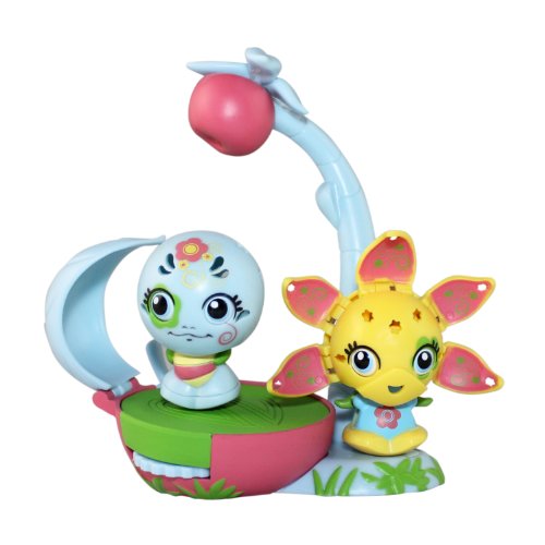 Zoobles Twobles Turtle and Flower + Happitat