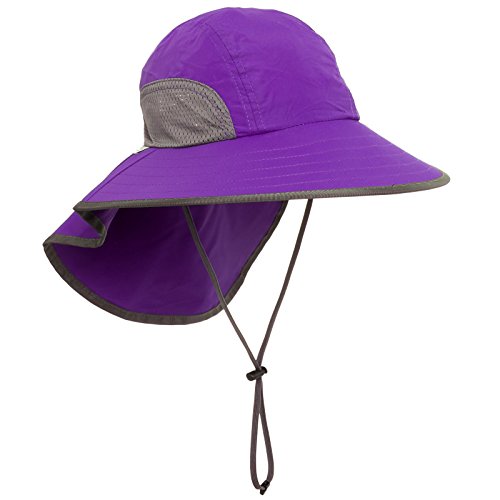 Sunday Afternoons Womens Nylon Adventure Sun Hat (Grape, Small)