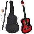 38 Inch Steel String Acoustic Guitar - Red Color