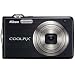 Nikon Coolpix S630 12MP Digital Camera with 7x Optical Vibration Reduction (VR) Zoom and 2.7 inch LCD (Jet Black)