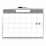 Office Products : Board Dudes 17'x23' Magnetic Dry Erase Calendar - Colors May Vary (44070UA-4)