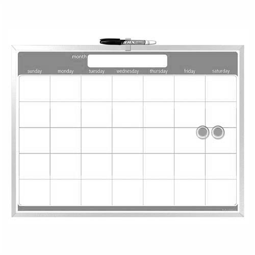 Childrens Toyshop  Toys : Board Dudes 17"x23" Magnetic Dry Erase Calendar - Colors May Vary (44070UA-4)