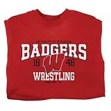 J. America University of Wisconsin Badgers Wrestling T-Shirt