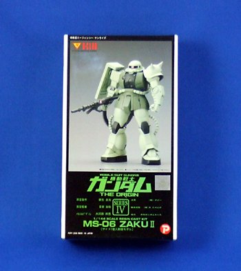 Cover image : 【中古】B-CLUB 1/144 機動戦士ガンダム THE ORIGIN SERIES IV ザクII [サイド7潜入部隊モデル] 《ガレージキット》