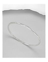 Bangle Bracelet In Sterling Silver
