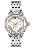 Best Price Oris Men's 581 7606 4051MB Artelier Complication Silver and Grey Guilloche Dial Watch