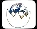 Mouse Pad with hatch, egg, world, earth