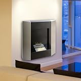 Bio-Ethanol Wandkamin Yorkton Schwarz