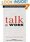 Talk at Work: Interaction in Institutional Settings (Studies in Interactional Sociolinguistics)