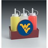 West Virginia Mountaineers NCAA Condiment Caddy
