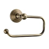 Solid Brass Euro Toilet Tissue Holder Antique Brass Free Shipping!