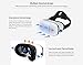 Motoraux 3rd Vr Virtual Reality Headset Google Version 3D Glasses DIY Video Movie Game Glasses for iPhone 6 iPhone6 Plus Samsung LG Sony HTC Xiaomi ZTE