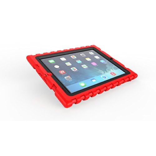 Hard Candy Cases Shock Drop Pop-Top Rugged Case for iPad 2/3/4 (SS-IPAD3-RED-BLK)