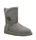 「UGG(アグ)Australia Bailey Button Women's アグ ベイリーボタン ショート ムートンブーツ5803シープスキン5色各サイズ (US7 24cm, グレー)」の画像