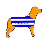 Hartlepool United Personalised Waterproof Dog Coat Size XS (10 25cm)