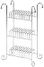 12 CD-Ständer chrom Pop Breite 27cmx Höhe 46cm x Tiefe 15cm Lieferumfang: 12 Stück