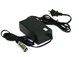 24V 1.5A Scooter Battery Charger 3-Prong XLR