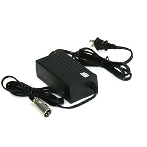 24V 1.5A Scooter Battery Charger 3-Prong XLR by 