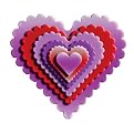 Wizard Nestabilities Die Set - Scalloped Heart