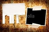 IMAGE OF Wallmonkeys Peel and Stick Wall Decals - Photograph and Paper on a Wooden Background - 18