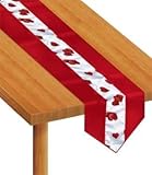 Valentine Hearts Table Runner