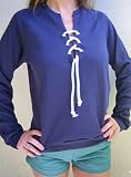 Lace up Sweatshirt