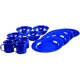 Coleman 12-Piece Enamel Dinnerware Set