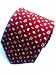 100% Silk Red Tie with Paisly Pattern